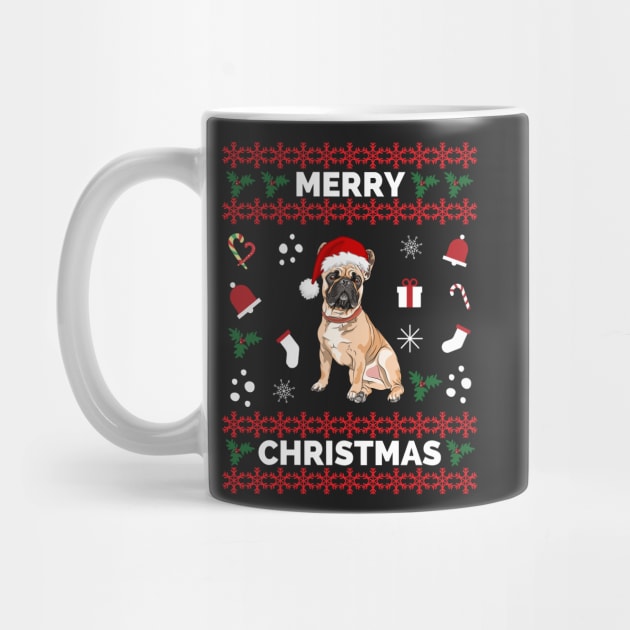 Merry Woofmas Bulldog Christmas Holiday - Bulldog Merry Woofmas Christmas Gift by Famgift